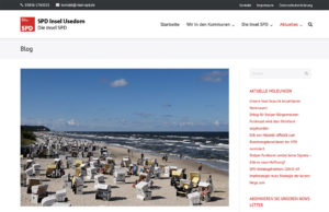 Website Insel-SPD Usedom